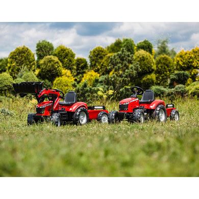 Tracteur à pédales Massey Ferguson S8740 rouge OOGarden