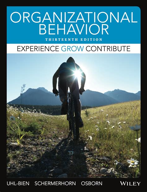 Organizational Behavior 4th Edition Langton