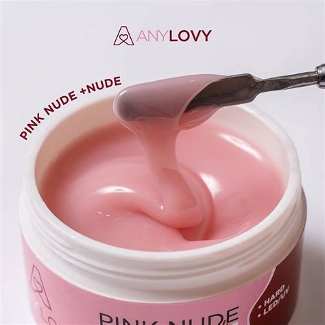 Gel Pink Nude Nude G Anylovy Atacad O Dos Esmaltes