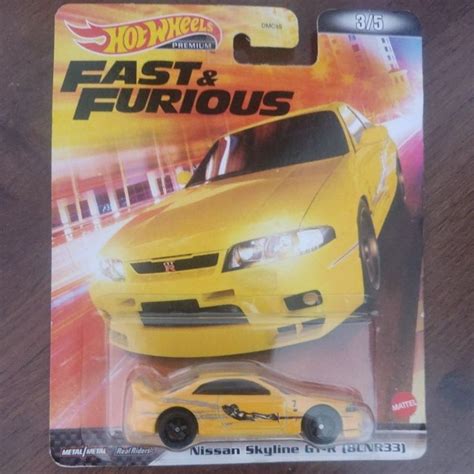 Hot Wheels Premium Nissan Skyline GT R BCNR33 Fast Furious Velozes E Furiosos Shopee Brasil