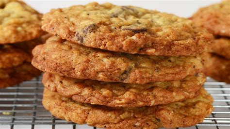 Crispy Oatmeal Cookies Classic Version Youtube