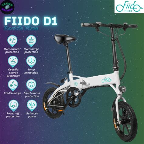 Jual Fiido D Folding Electric Bikes Sepeda Listrik Lipat Alt Xiaomi