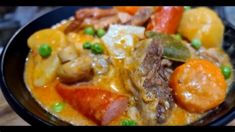 Creamy Beef Caldereta Youtube