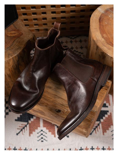 Men's Leather Chelsea Boots – Crush on Retro