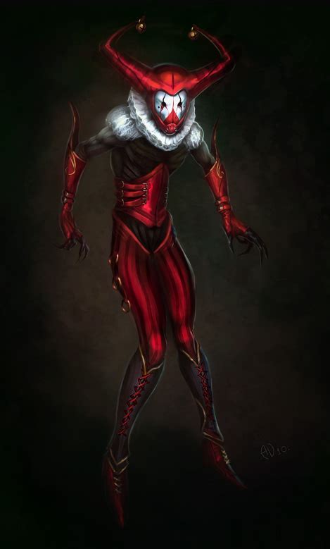 Red Jester By Saintbug On Deviantart