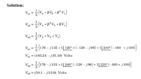 Sequence Impedances Sequence Networks