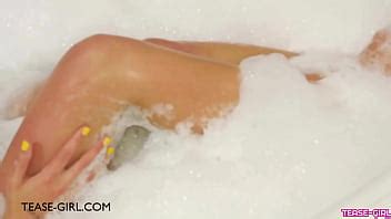 Sweet Blonde Model Caress Her Body In The Bath Xnxx