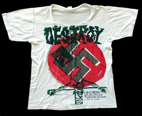 Sex Pistols Original Destroy T Shirt With Provenance