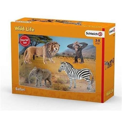 Schleich 42387 Dzikie zwierzęta Safari Lew Małpa 13524724095 Allegro pl