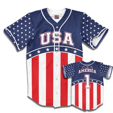 Baseball Jerseys - USA Drinking Team