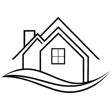 Premium Vector House Icon On White Background Real Estate Concept