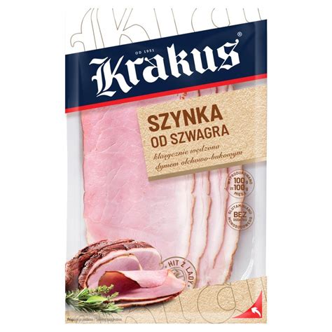 Krakus Szynka od szwagra 90 g Torimpex Toruń