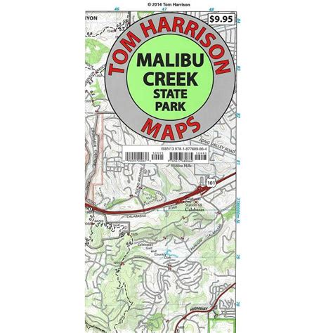 Malibu Creek State Park Trail Map - Walmart.com - Walmart.com