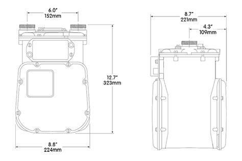 Commercial Gas Meter Dimensions