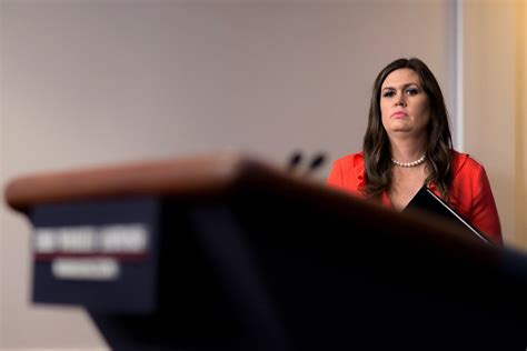 Opinion Sarah Huckabee Sanders Makes The Heart Grow Fonder The New York Times