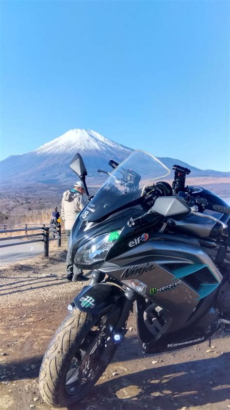 リターンライダーkさんの投稿したツーリング情報 山中湖からの富士山の眺望 パノラ｜バイクのカスタムツーリング情報ならモトクル