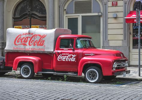 Coke Truck Foto And Bild Autos And Zweiräder Oldtimer Oldtimer