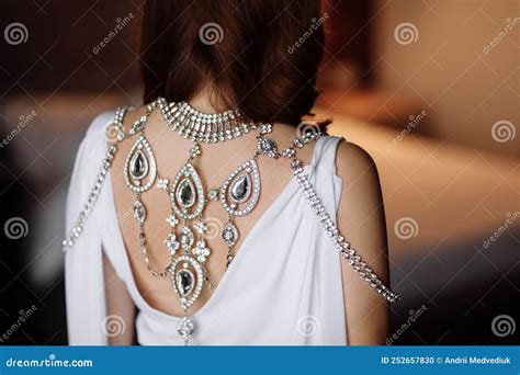 Showy Brunette In Furs Royalty Free Stock Photo Cartoondealer
