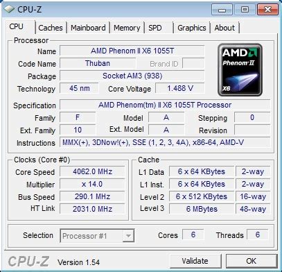 AMD Phenom II X6 1055T 2.80 GHz Review - Overclocking | TechPowerUp