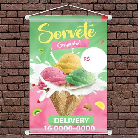 Banner Para Sorveteria