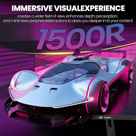 CRUA 30 Curved Gaming Monitor, 165Hz/200Hz Computer Australia | Ubuy