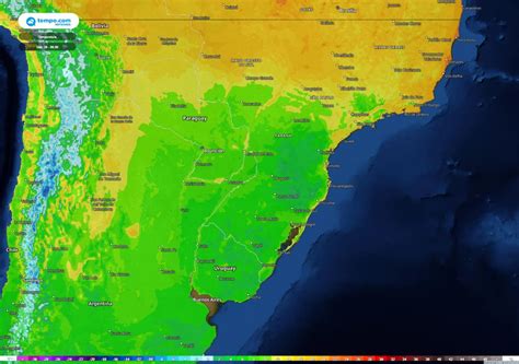 Fim De Semana Geadas E Frio No Centro Sul E Calor No Centro Norte