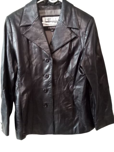 Women S Wilson Leather Jacket Pelle Studio Size 1 Gem