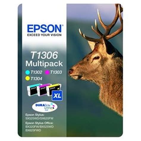 EPSON T1306 Multipack Cyan Magenta Jaune