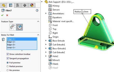 Flyout Featuremanager Design Tree 2019 Solidworks Help