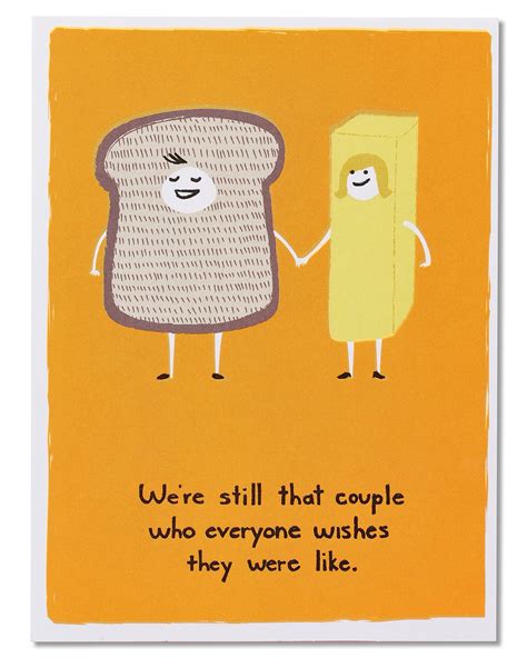 Buy American Greetings Funny Anniversary Card (Bread and Butter) Online ...