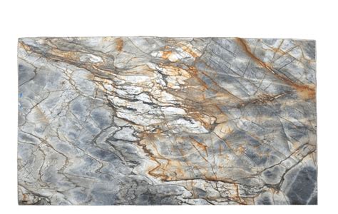 Blue Tempest Quartzite Slab - Carmel Stone Imports