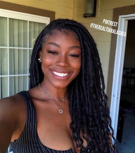 Follow Therealtiaralashea For More Pins Beauty Dreads Black Beauties