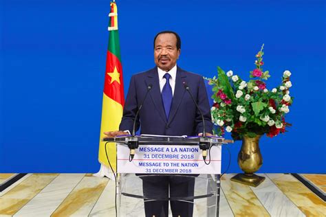 Le discours de fin d année 2018 de Paul Biya à la nation camerounaise