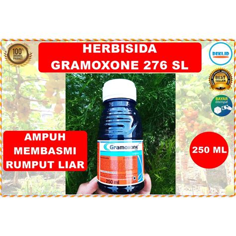 Jual Herbisida Gramoxone Sl Obat Pembasmi Rumput Liar Gulma Ml