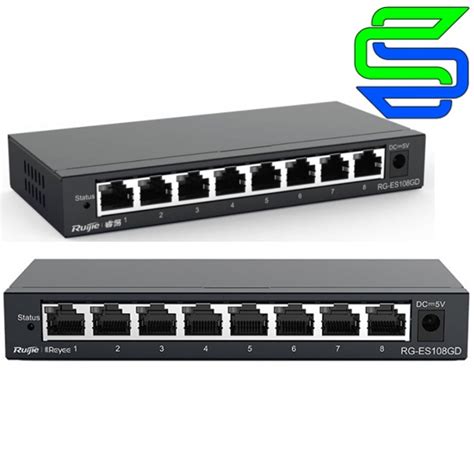 Jual Ruijie Rg Es Gd Port Gigabit Metal Case Unmanaged Switch