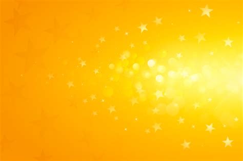 Free Vector | Gradient yellow star background