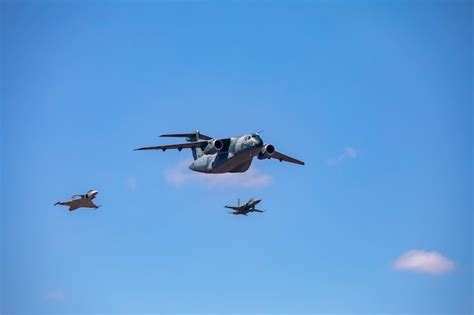 Premium Photo | Military aircraft of the brazilian air force