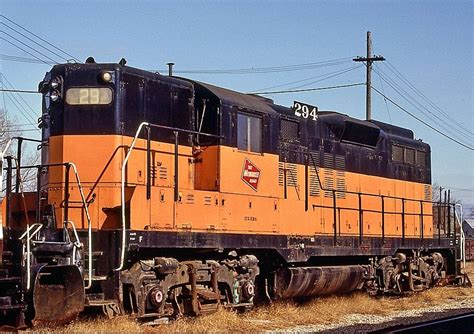 Chicago Milwaukee St Paul And Pacific Emd Gp9 Diesel Electric