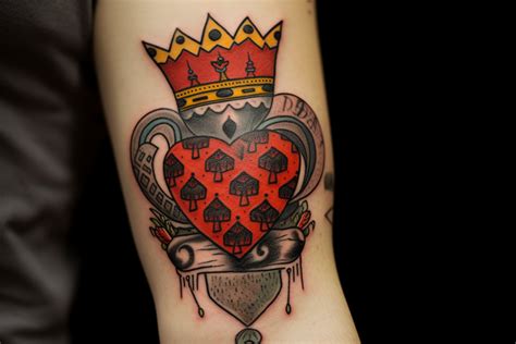 King Of Hearts Tattoo Meaning And Symbolism Decoding The Mystery