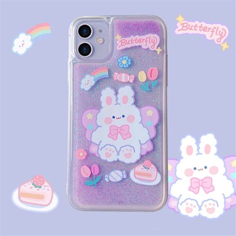 Kawaii Glitter Iphone Case Zicase