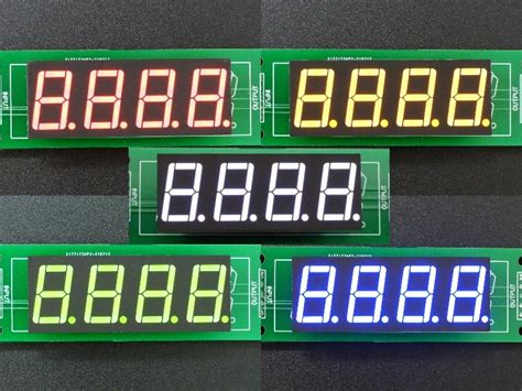 Led 7 Segment 056 Cc 4 Digit Protosupplies