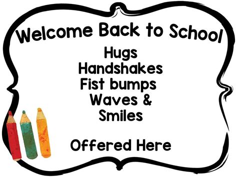 Welcome Back to School Printable sign for Free