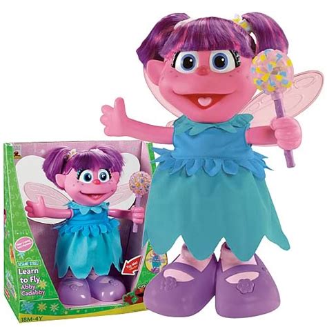 Sesame Street Learn To Fly Abby Cadabby Doll