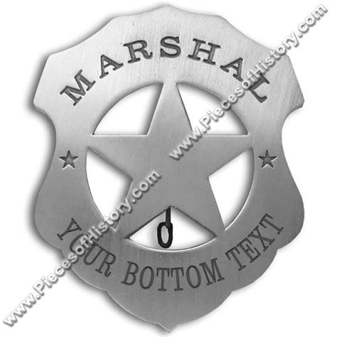 Western Badges Custom Badges Custom Marshal Badges