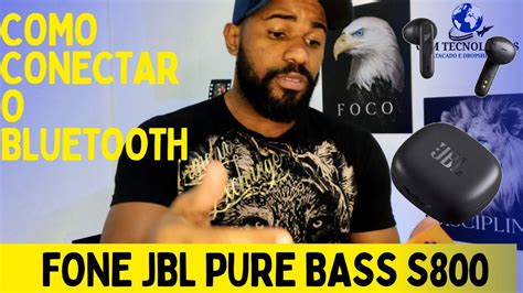 COMO CONECTAR O FONE JBL PURE BASS ZERO BLUETOOTH PAREAMENTO True