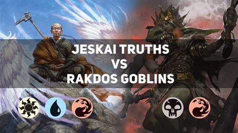 Jeskai Truths Vs Rakdos Goblins Platinum MTG Historic YouTube