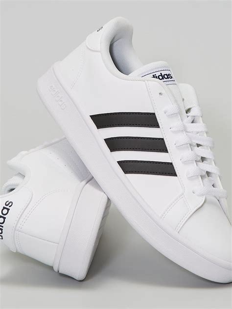 Baskets Adidas Grand Court Base Blanc Kiabi