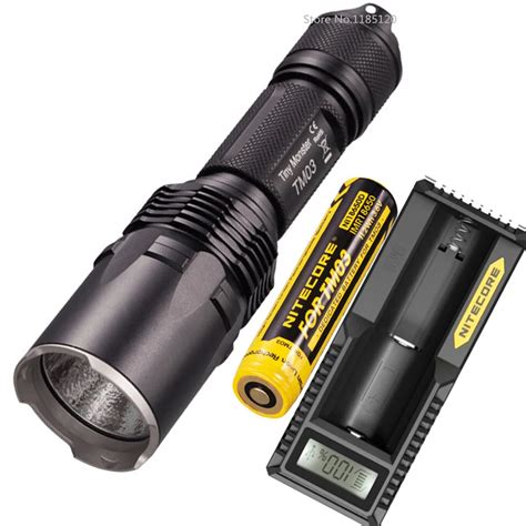 Nitecore Tm Tm Cri Tactical Flashlight Cree Xhp Led Max Lumen