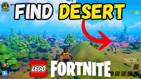 How To Find Dry Valley Desert Biome In Lego Fortnite Fortnitelego