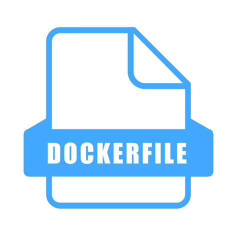 Dockerfile Vector Icons Free Download In Svg Png Format